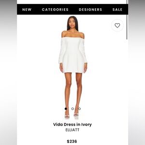 Elliatt Long Sleeve Vida Dress - Size Small